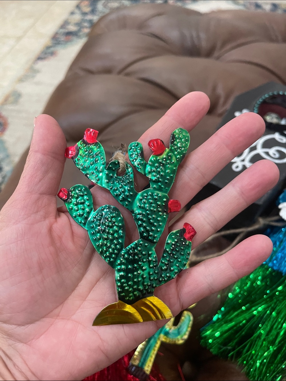 Katherine’s Day of the Dead Skeleton Dolls with Coffin Decor - Picture 9 of 11
